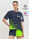 Женская пижама с шортами / AC DС