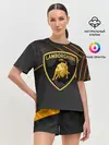 Женская пижама с шортами / Lamborghini