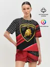 Женская пижама с шортами / Lamborghini