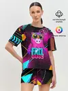 Женская пижама с шортами / Fall Guys | Saw