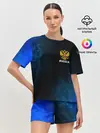 Женская пижама с шортами / RUSSIA / РОССИЯ