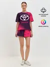 Женская пижама с шортами / TOYOTA / ТОЙОТА