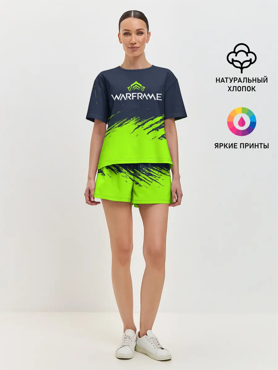 Женская пижама с шортами / WARFRAME / ВАРФРЕЙМ