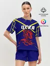 Женская пижама с шортами / ЦСКА