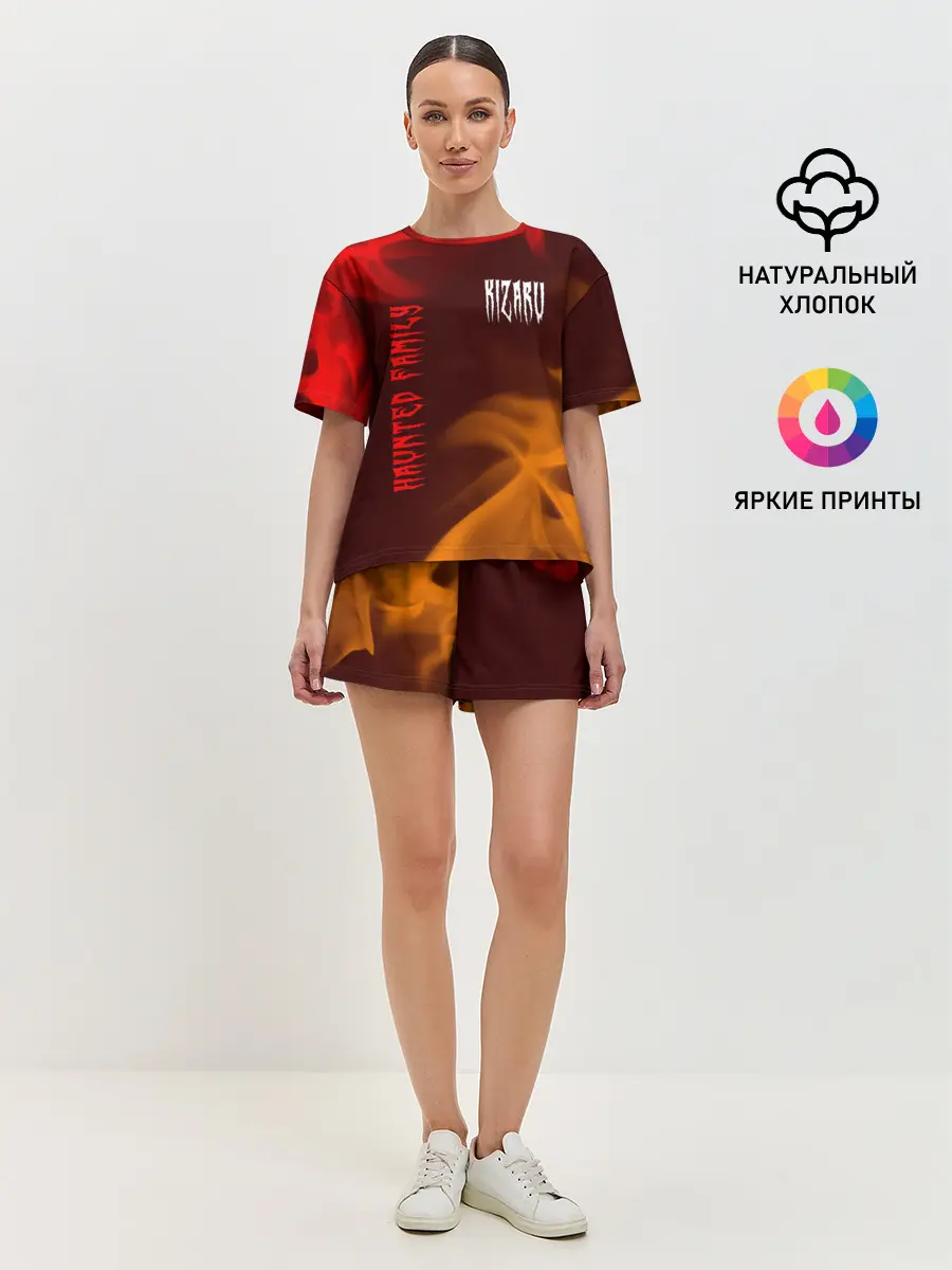 Женская пижама с шортами / KIZARU / КИЗАРУ
