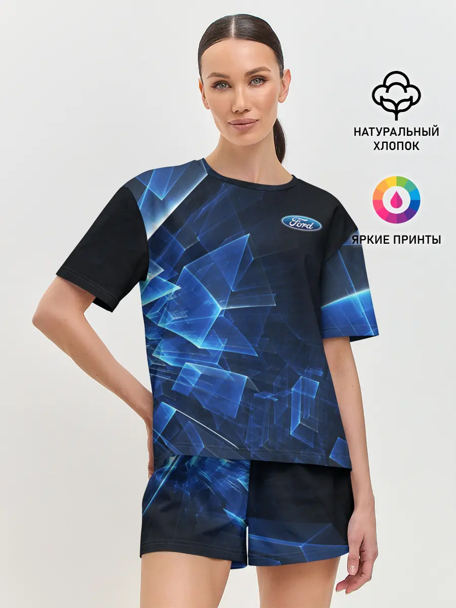 Женская пижама с шортами / Ford