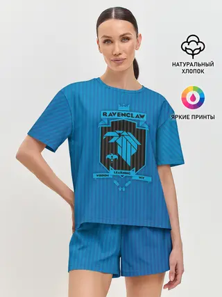 Женская пижама с шортами / Ravenclaw