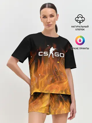Женская пижама с шортами / COUNTER STRIKE
