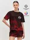 Женская пижама с шортами / NISSAN