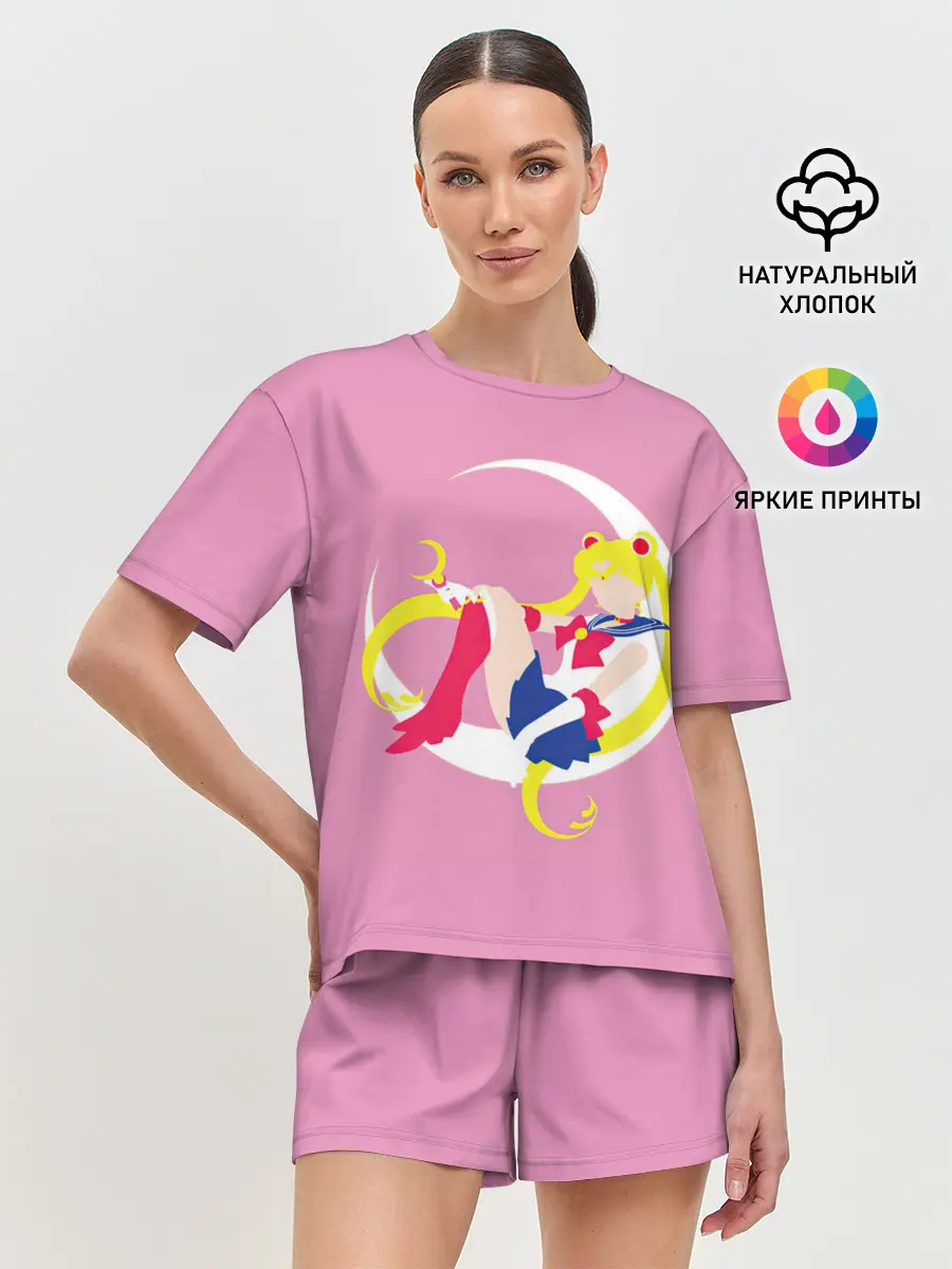 Женская пижама с шортами / Сейлор мун