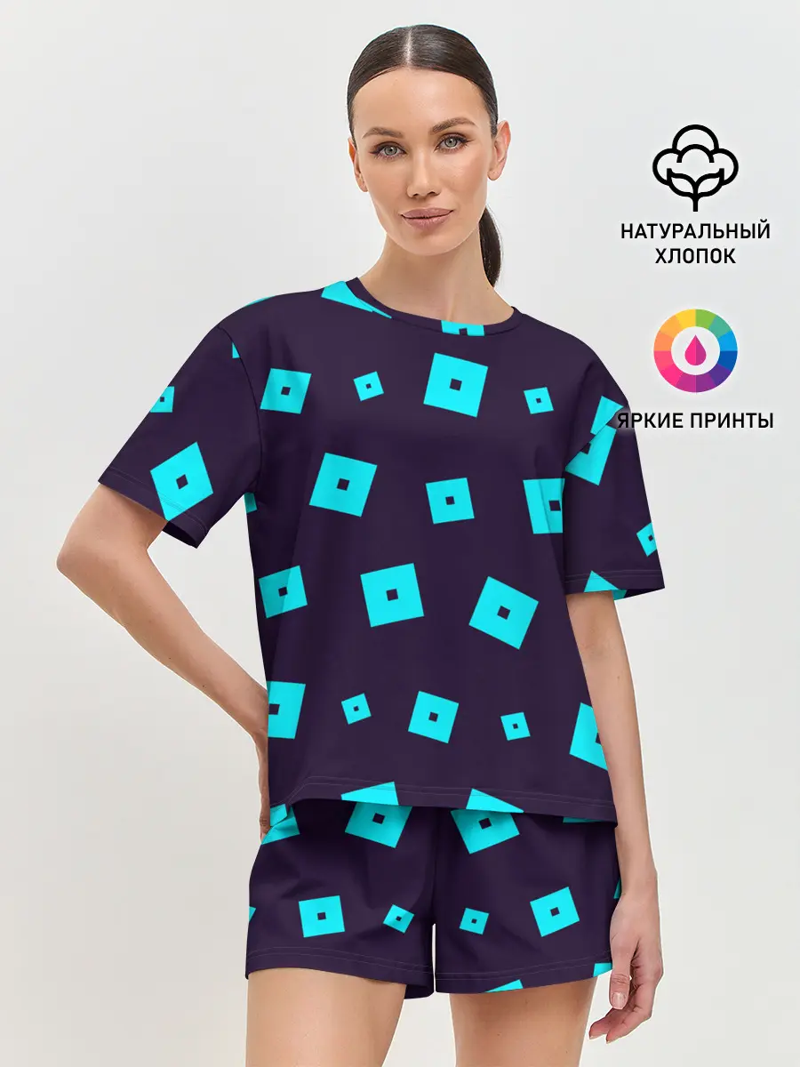 Женская пижама с шортами / ROBLOX / РОБЛОКС