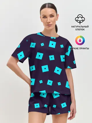 Женская пижама с шортами / ROBLOX / РОБЛОКС