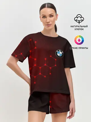 Женская пижама с шортами / BMW