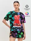 Женская пижама с шортами / ROBLOX PIGGY - СВИНКА ПИГГИ