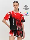 Женская пижама с шортами / Mitsubishi