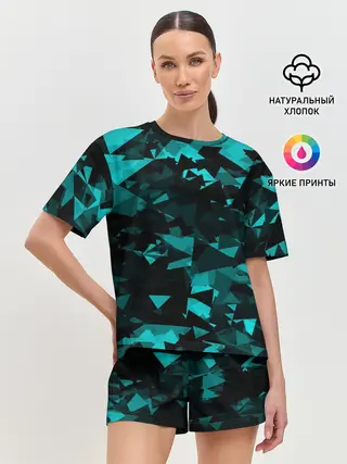 Женская пижама с шортами / Universal Pixel