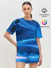 Женская пижама с шортами / Space