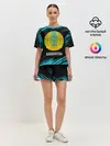 Женская пижама с шортами / KAZAKHSTAN / КАЗАХСТАН