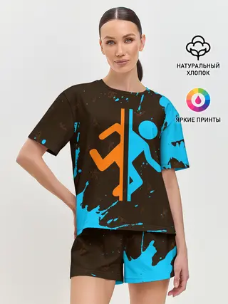 Женская пижама с шортами / PORTAL / ПОРТАЛ
