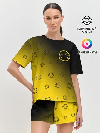 Женская пижама с шортами / NIRVANA / НИРВАНА