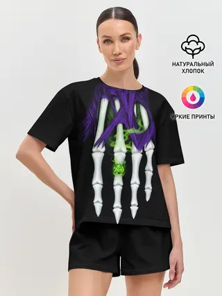 Женская пижама с шортами / Нежить Чернокнижник