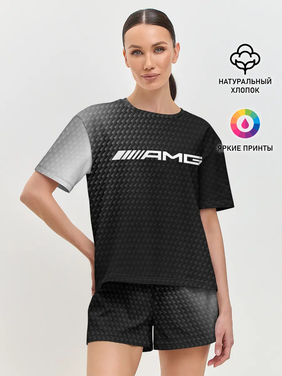Женская пижама с шортами / MERCEDES / МЕРСЕДЕС