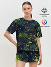 Женская пижама с шортами / Camouflage