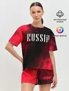 Женская пижама с шортами / RUSSIA / РОССИЯ