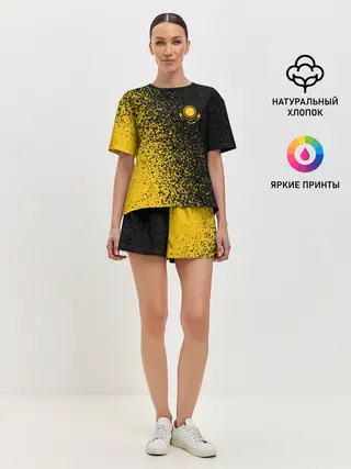 Женская пижама с шортами / КАЗАХСТАН / KAZAKHSTAN