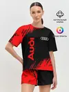Женская пижама с шортами / AUDI / АУДИ