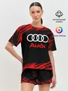 Женская пижама с шортами / AUDI / АУДИ