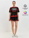 Женская пижама с шортами / AUDI / АУДИ