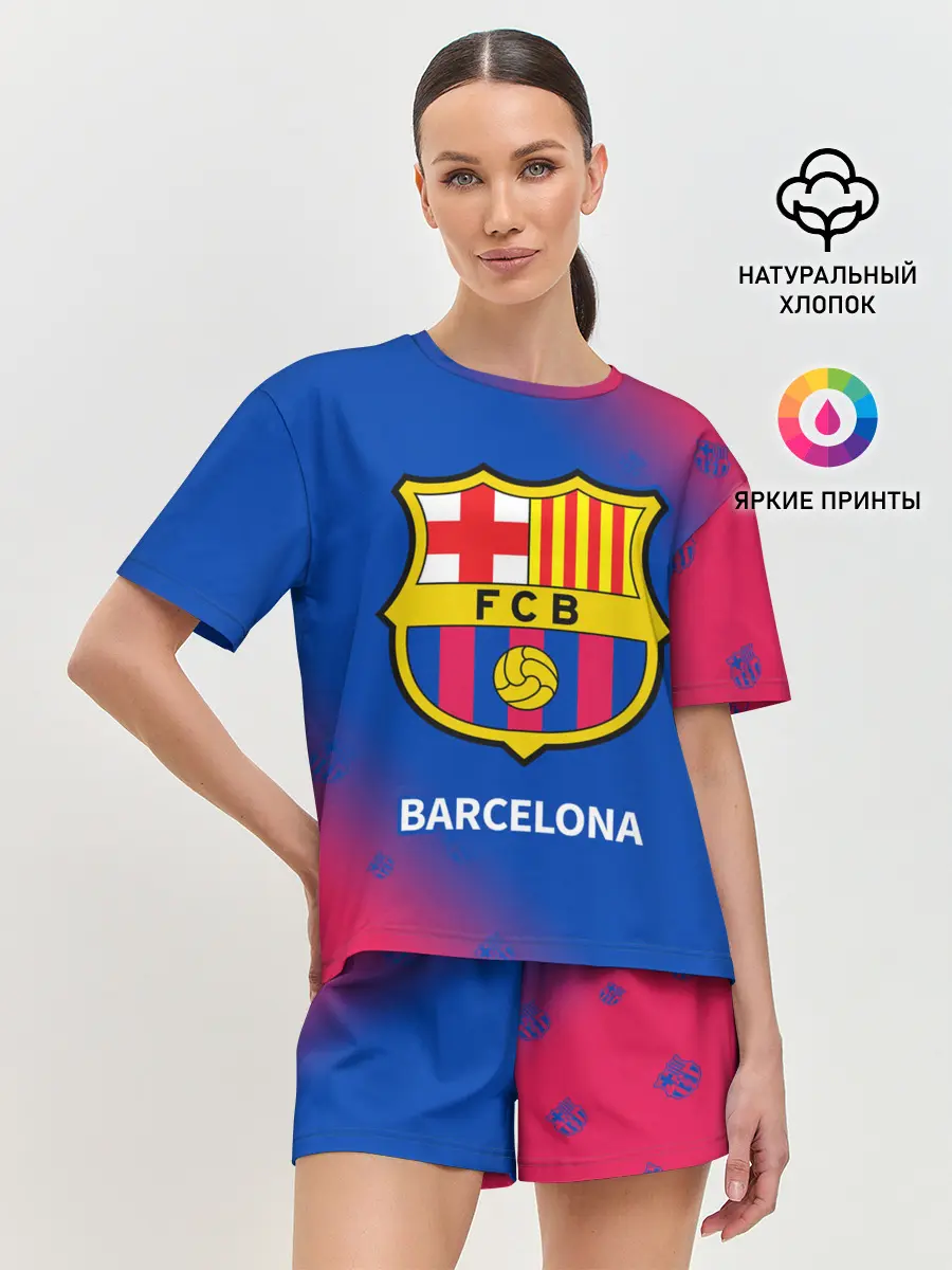 Женская пижама с шортами / BARCELONA / БАРСЕЛОНА