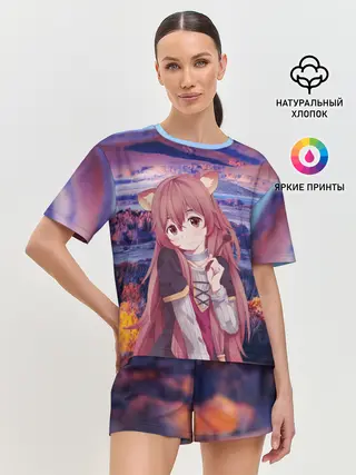 Женская пижама с шортами / Рафталия