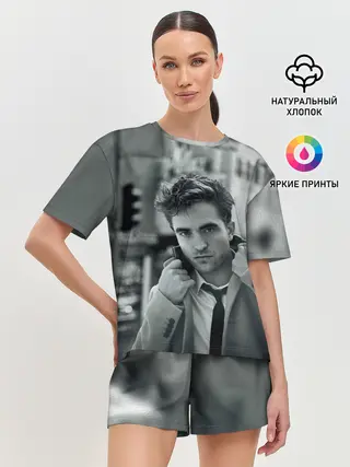 Женская пижама с шортами / Роберт Паттинсон