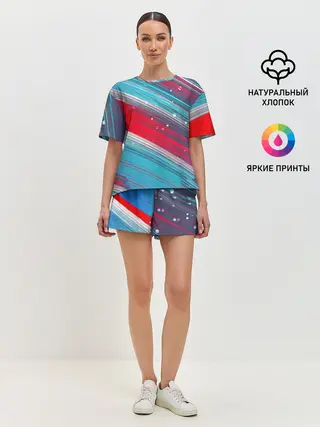 Женская пижама с шортами / Спорт
