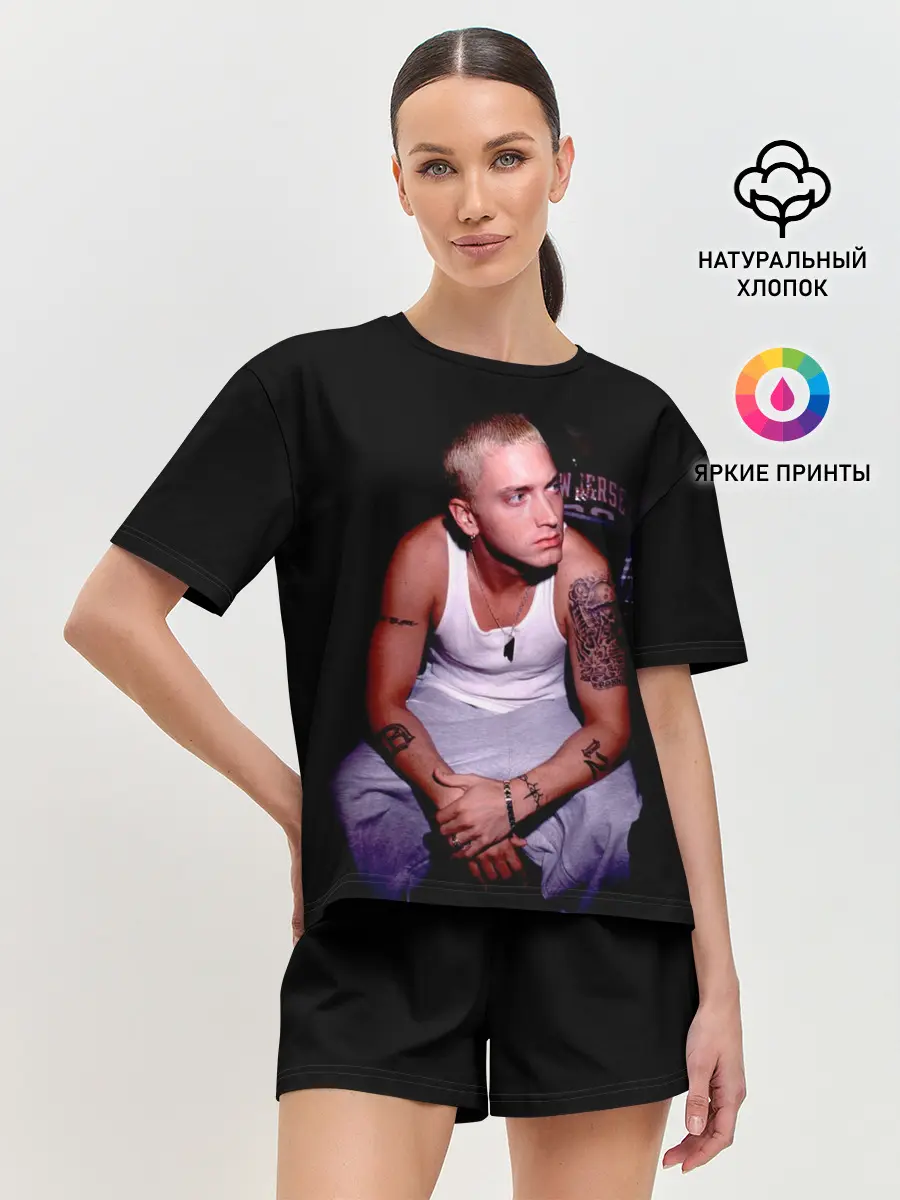 Женская пижама с шортами / EMINEM
