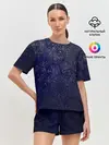 Женская пижама с шортами / Муар