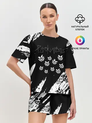 Женская пижама с шортами / PYROKINESIS.