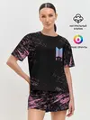 Женская пижама с шортами / BTS