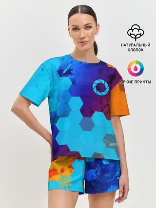 Женская пижама с шортами / PORTAL / ПОРТАЛ