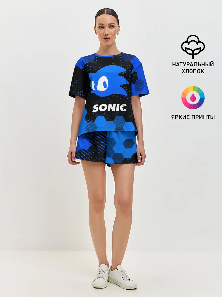 Женская пижама с шортами / СОНИК / SONIC