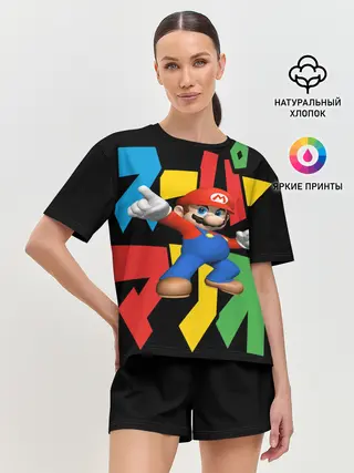 Женская пижама с шортами / mario