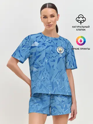Женская пижама с шортами / Манчестер Сити | Man City