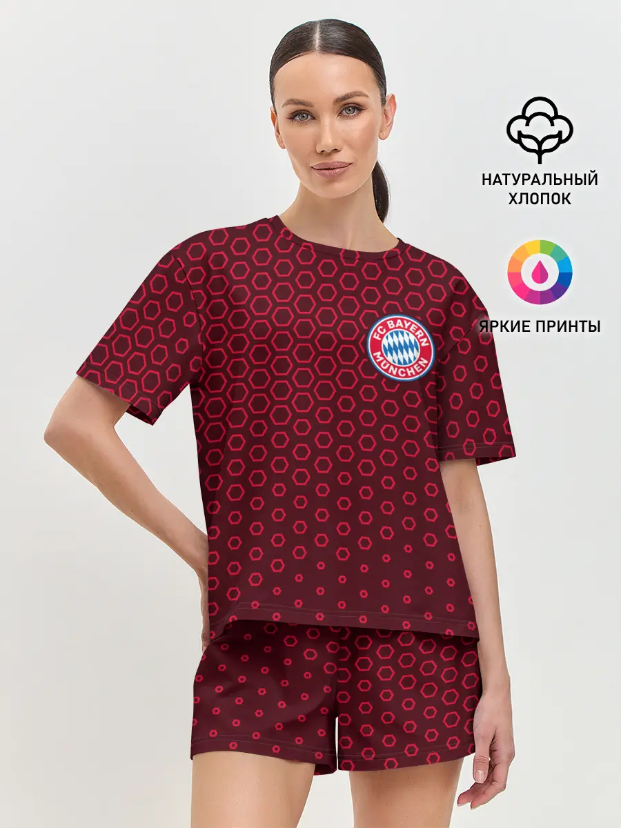 Женская пижама с шортами / FC BAYERN / БАВАРИЯ
