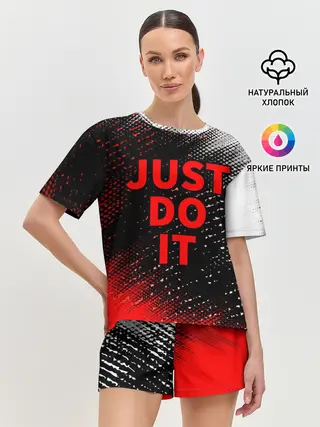 Женская пижама с шортами / JUST DO IT