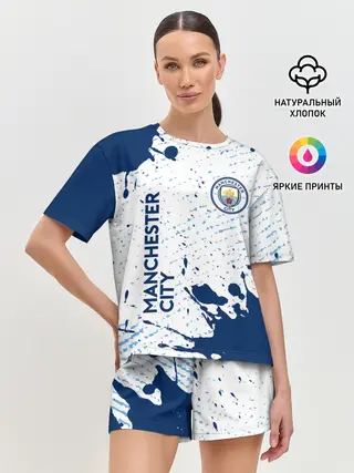 Женская пижама с шортами / MANCHESTER CITY Манчестер Сити
