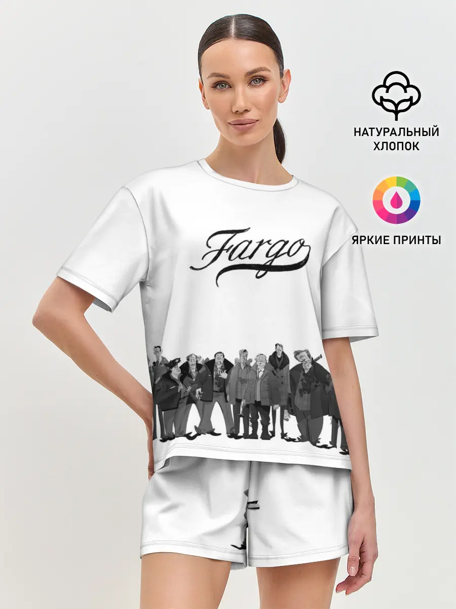 Женская пижама с шортами / Fargo
