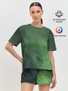 Женская пижама с шортами / Абстракция