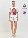 Женская пижама с шортами / Darling Zero Two White